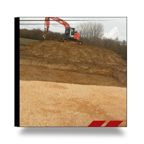 travauxc pelle à chenille