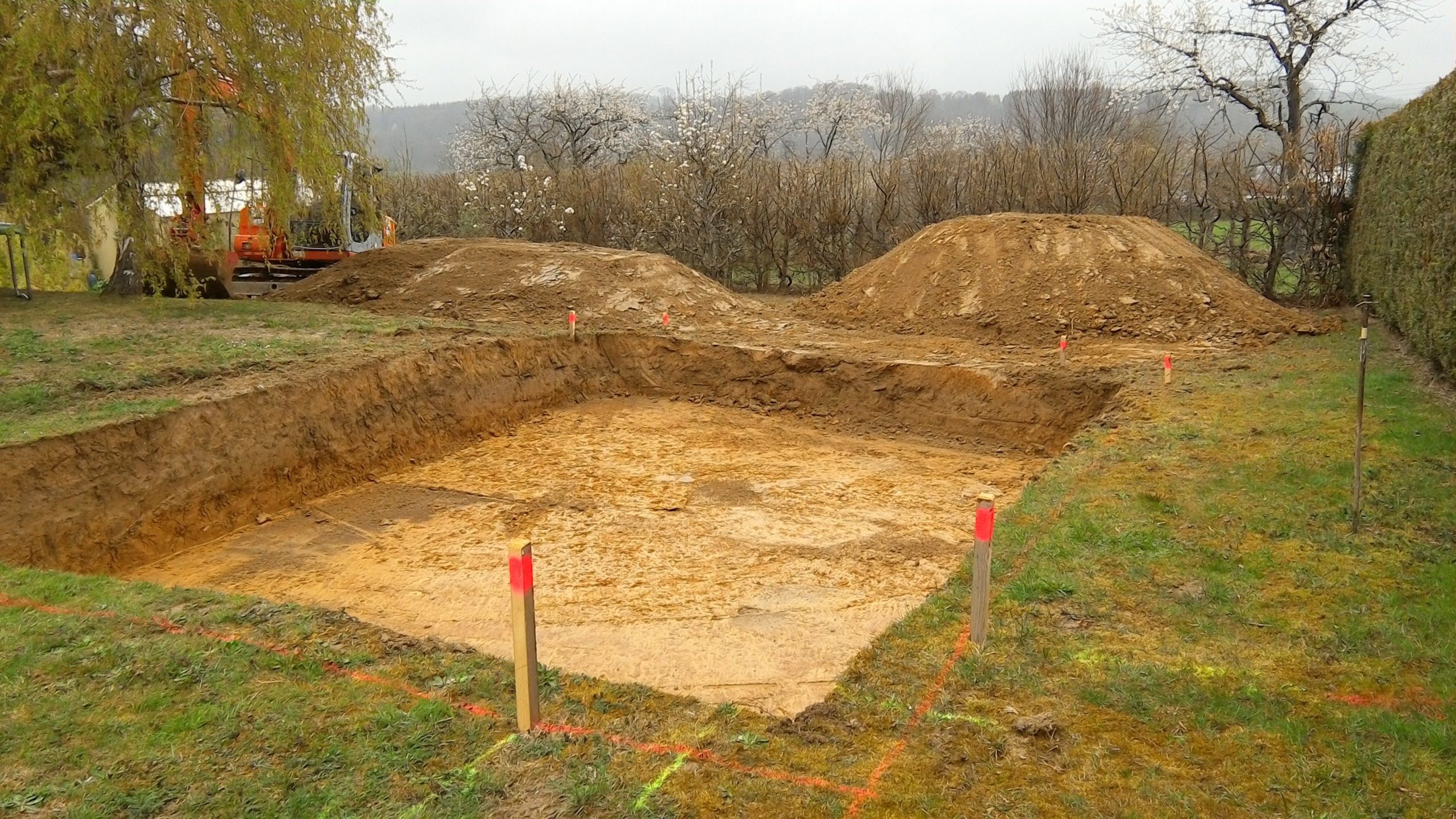 Terrassement et nivellement de terrain à Belfort